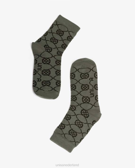 Unisa 02B01090 biologische katoenen sokken vrouwen groente
