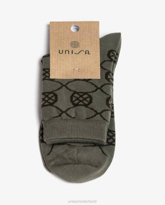 Unisa 02B01090 biologische katoenen sokken vrouwen groente