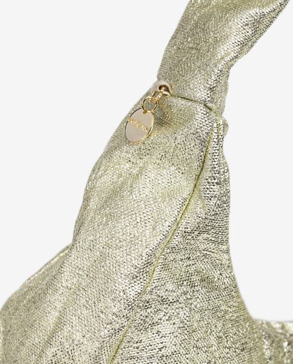 Unisa 02B01099 grote schoudertas vrouwen goud