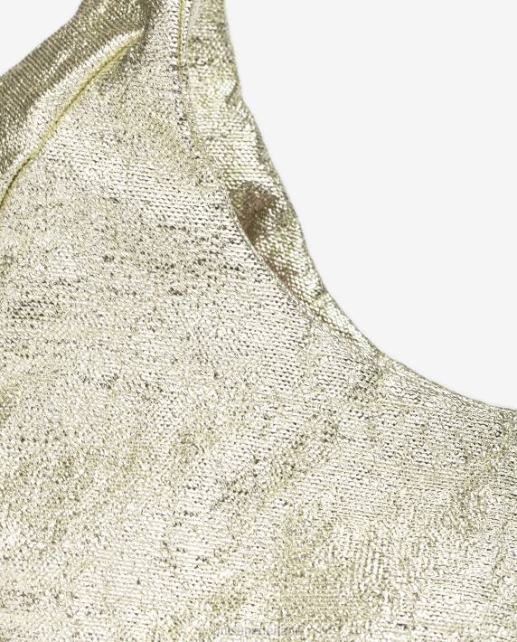 Unisa 02B01099 grote schoudertas vrouwen goud