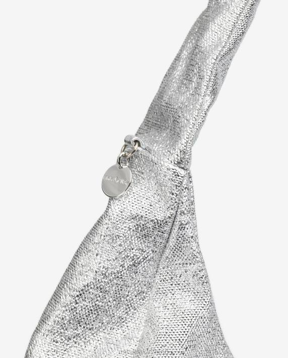 Unisa 02B01100 grote schoudertas vrouwen zilver