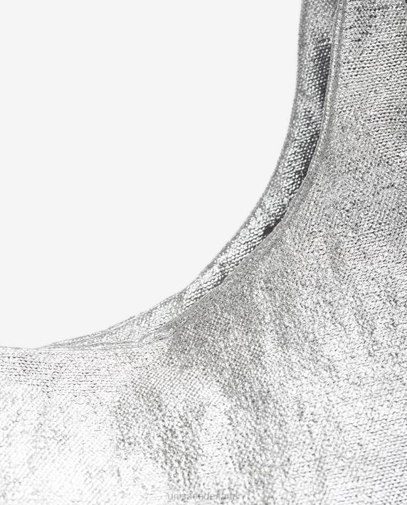 Unisa 02B01100 grote schoudertas vrouwen zilver
