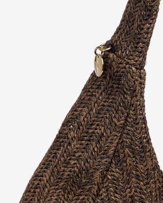 Unisa 02B01101 grote schoudertas vrouwen bruin