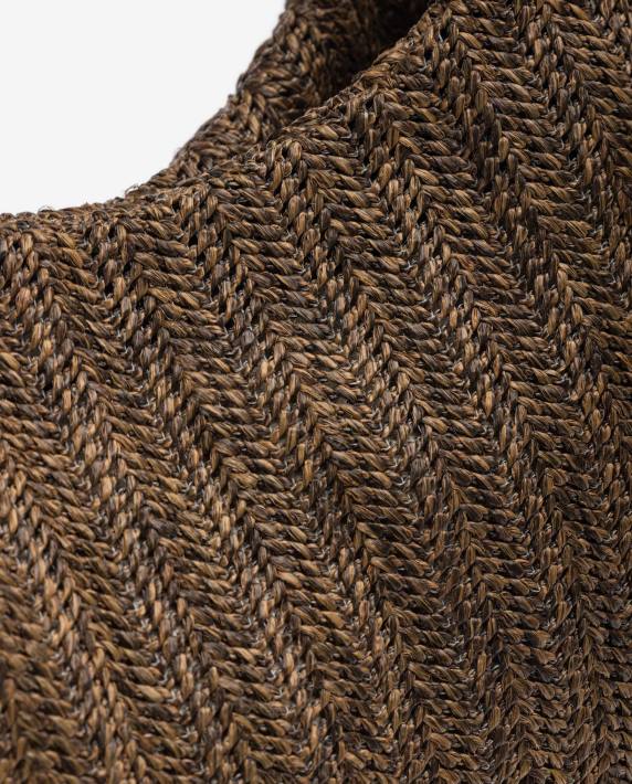 Unisa 02B01101 grote schoudertas vrouwen bruin