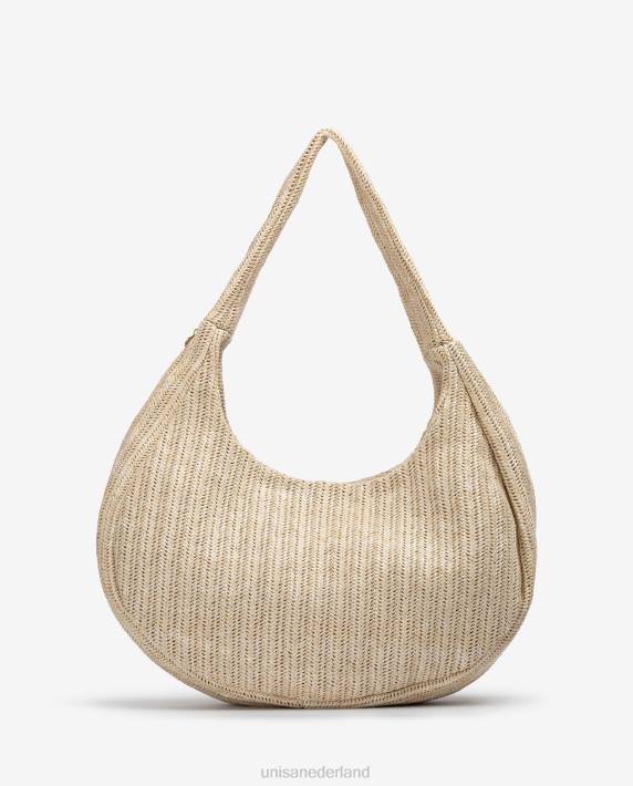 Unisa 02B01103 grote schoudertas vrouwen bruin