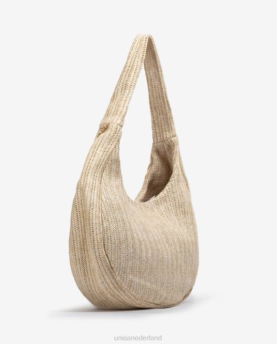 Unisa 02B01103 grote schoudertas vrouwen bruin