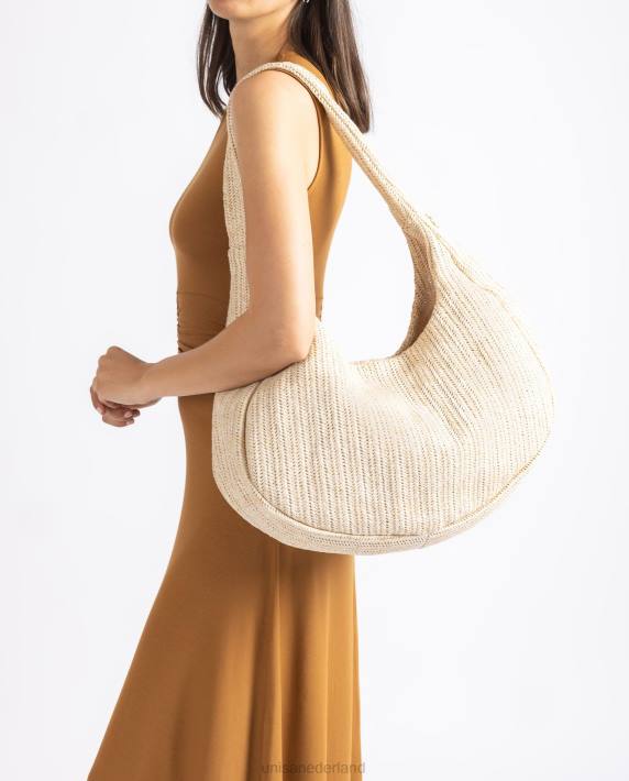 Unisa 02B01103 grote schoudertas vrouwen bruin