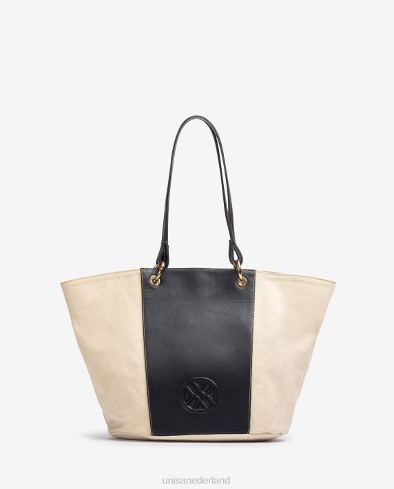 Unisa 02B01104 ecolino boodschappentas vrouwen wit