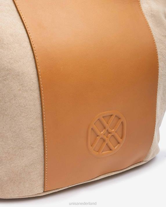 Unisa 02B01105 ecolino boodschappentas vrouwen bruin