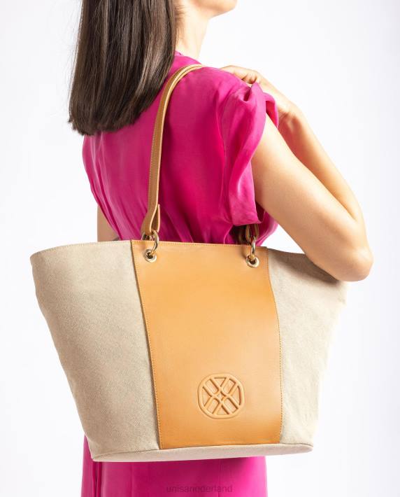 Unisa 02B01105 ecolino boodschappentas vrouwen bruin