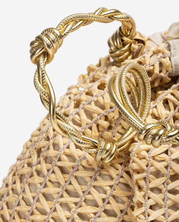 Unisa 02B01111 grote raffia handtas vrouwen mode