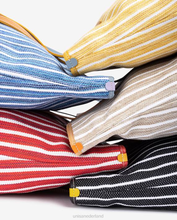 Unisa 02B01113 boodschappentas gemaakt met jarapa vrouwen blauw