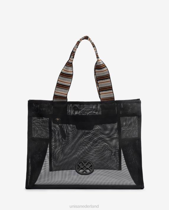 Unisa 02B01117 grote nettas vrouwen zwart