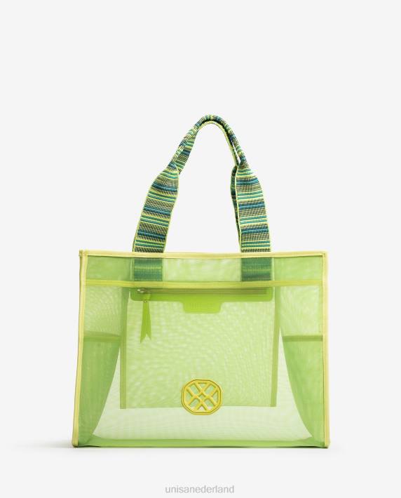 Unisa 02B01118 grote nettas vrouwen geel