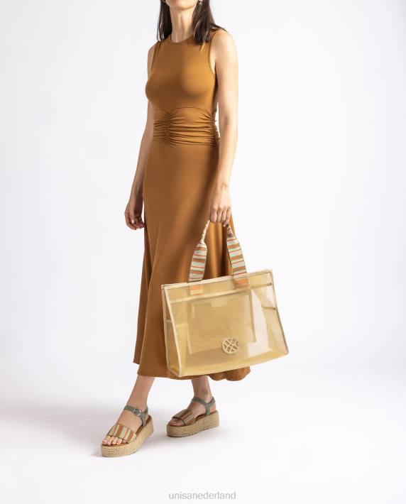 Unisa 02B01119 grote nettas vrouwen bruin