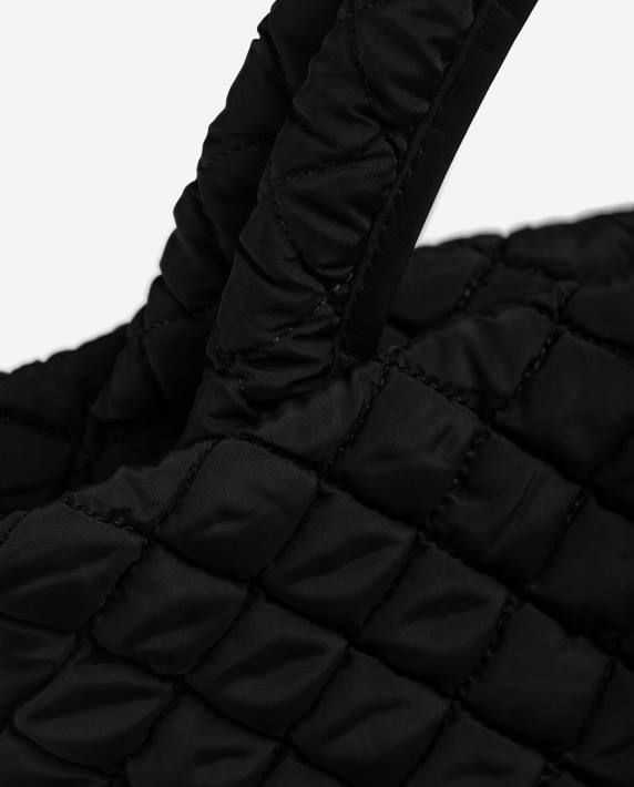 Unisa 02B01134 grote tas van gewatteerde stof vrouwen zwart