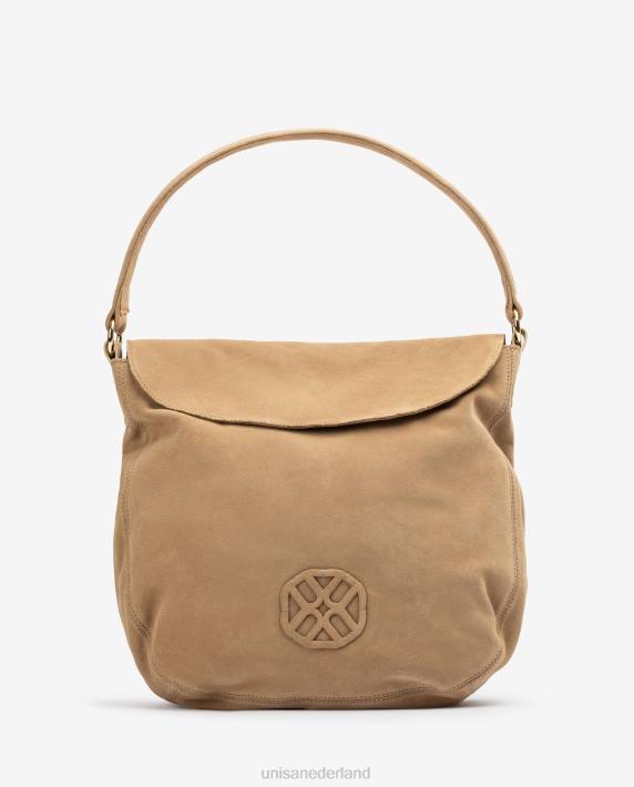 Unisa 02B01142 grote handtas met een monogram vrouwen bevallig