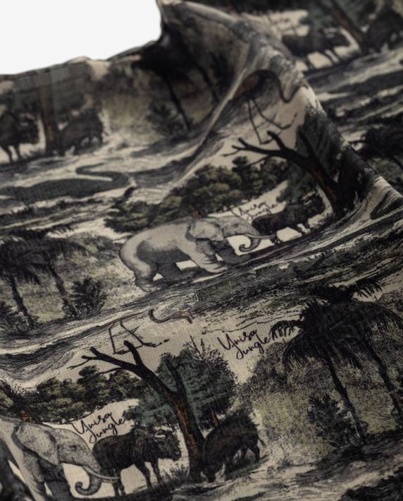 Unisa 02B01149 grote tas met patroon vrouwen bevallig