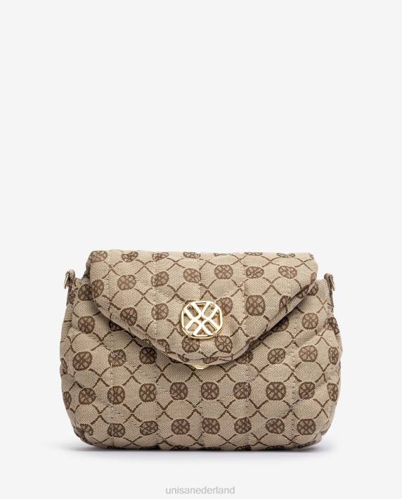 Unisa 02B01189 kleine handtas met gewatteerd effect vrouwen bevallig