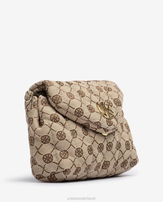 Unisa 02B01189 kleine handtas met gewatteerd effect vrouwen bevallig