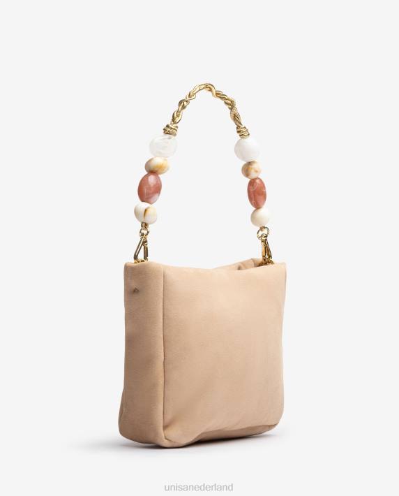 Unisa 02B01191 handtas met versiering vrouwen mode