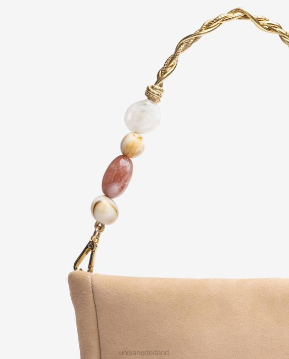 Unisa 02B01191 handtas met versiering vrouwen mode