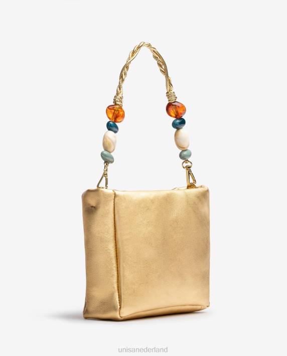 Unisa 02B01192 handtas met versiering vrouwen mode