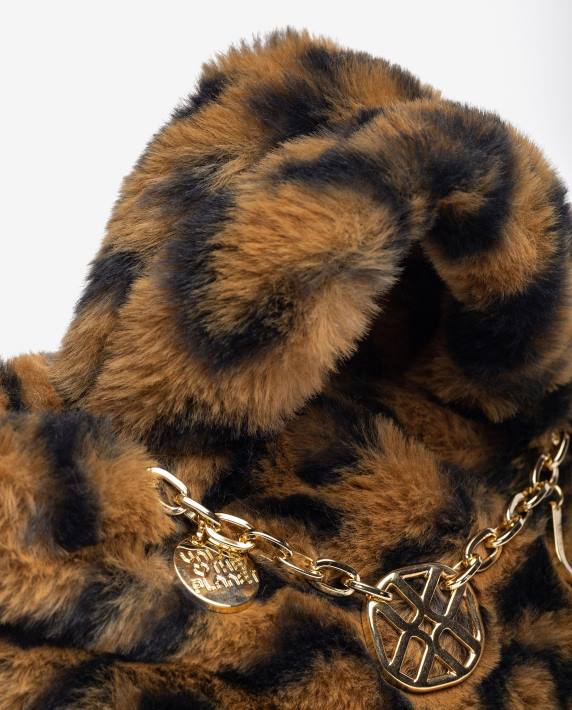 Unisa 02B01213 mini tas met versiering vrouwen bevallig