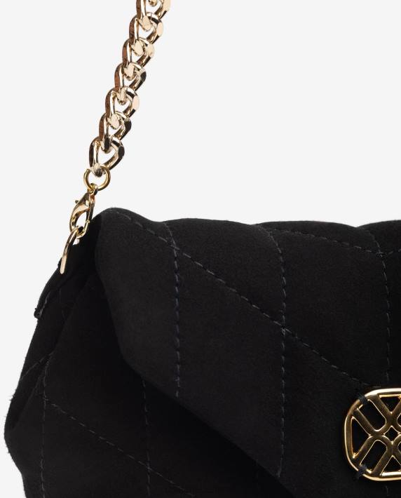 Unisa 02B01214 gevoerde handtas vrouwen zwart