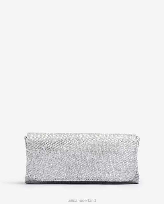 Unisa 02B01225 kleine handtas vrouwen zilver