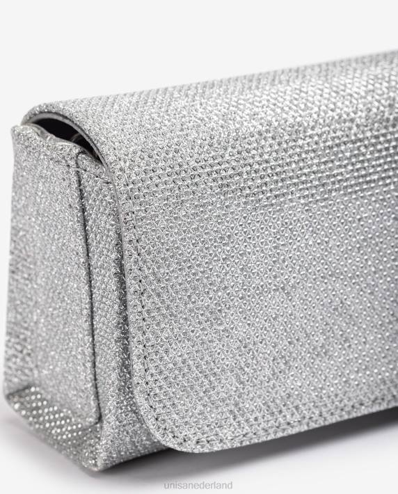 Unisa 02B01225 kleine handtas vrouwen zilver