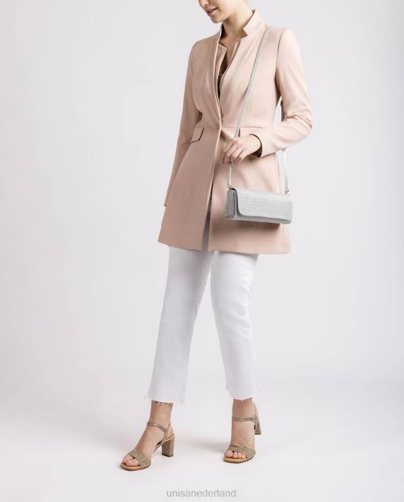 Unisa 02B01225 kleine handtas vrouwen zilver