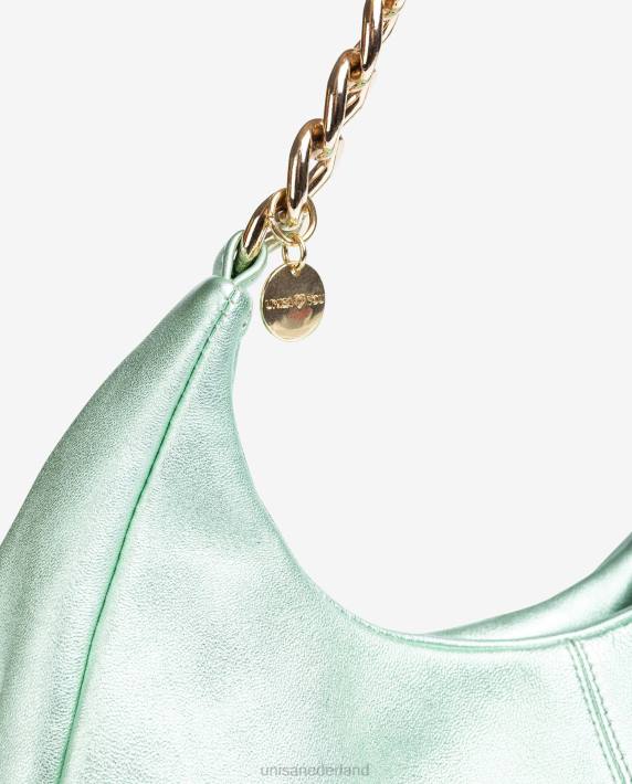 Unisa 02B01152 middelgrote schoudertas vrouwen blauw