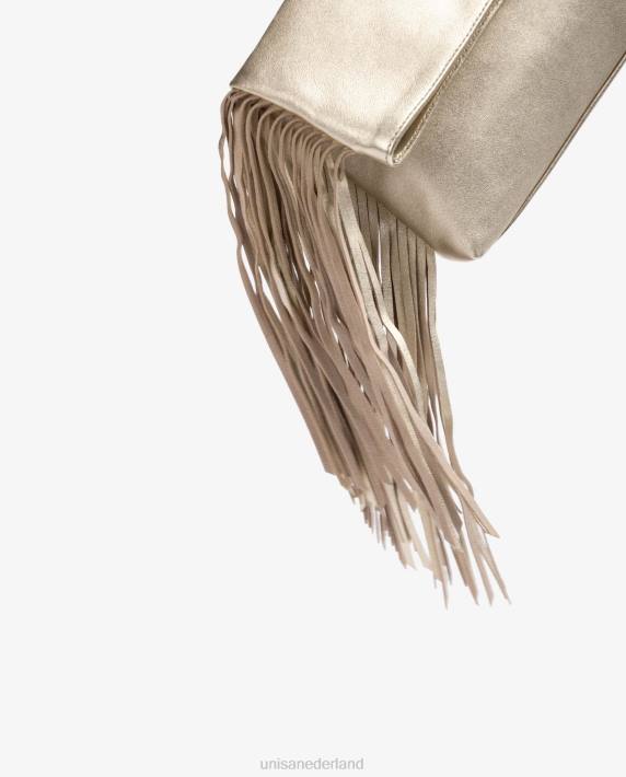 Unisa 02B01156 handtas met kwastjes vrouwen bevallig