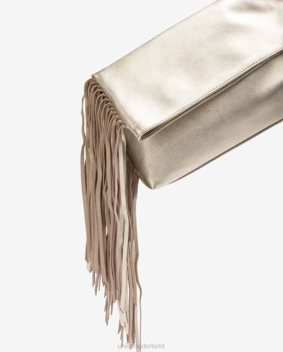 Unisa 02B01156 handtas met kwastjes vrouwen bevallig