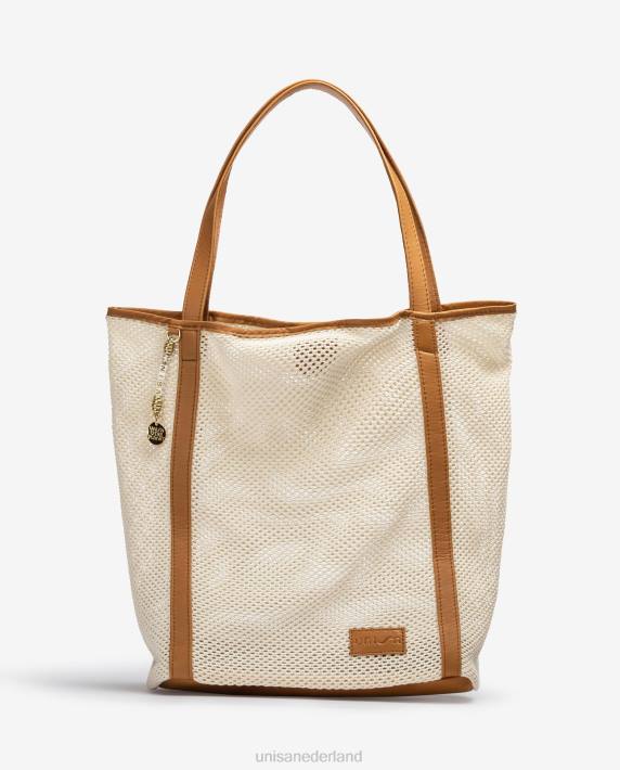 Unisa 02B01158 handtas van gerecyclede stof vrouwen bevallig