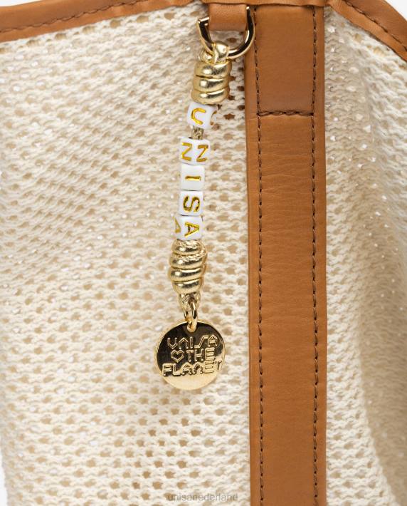 Unisa 02B01158 handtas van gerecyclede stof vrouwen bevallig