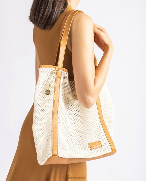 Unisa 02B01158 handtas van gerecyclede stof vrouwen bevallig