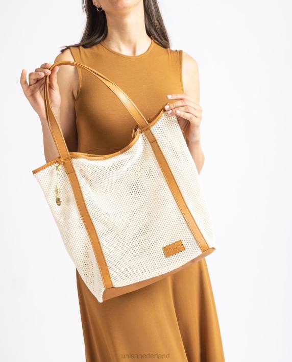 Unisa 02B01158 handtas van gerecyclede stof vrouwen bevallig