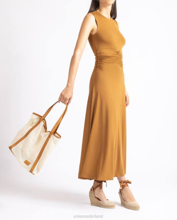 Unisa 02B01158 handtas van gerecyclede stof vrouwen bevallig