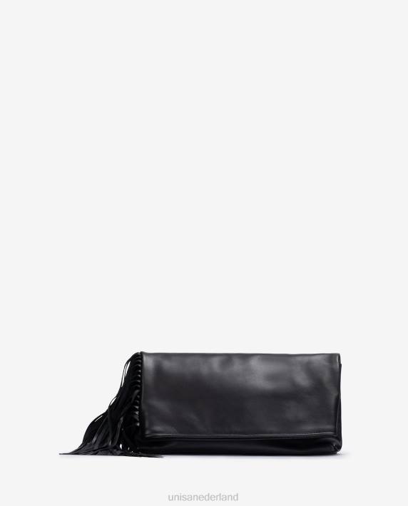 Unisa 02B01159 handtas met kwastjes vrouwen mode