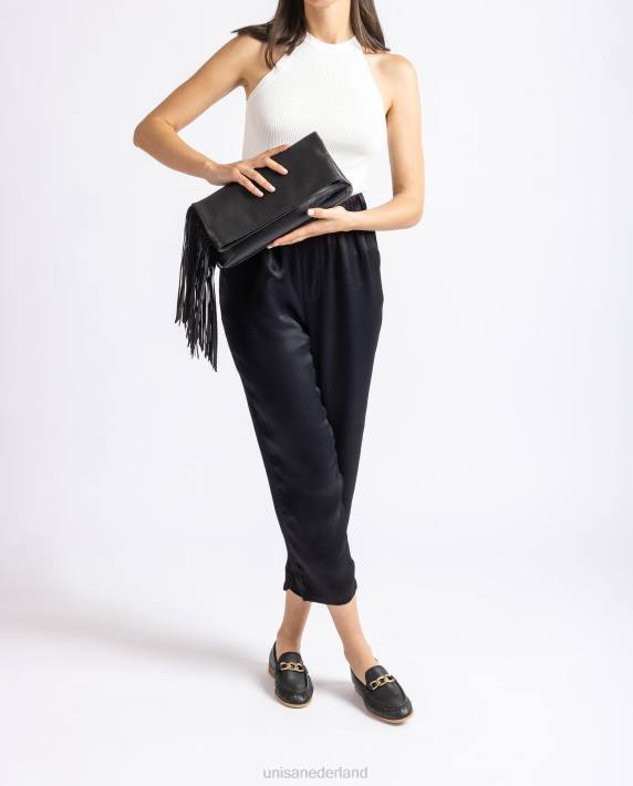 Unisa 02B01159 handtas met kwastjes vrouwen mode