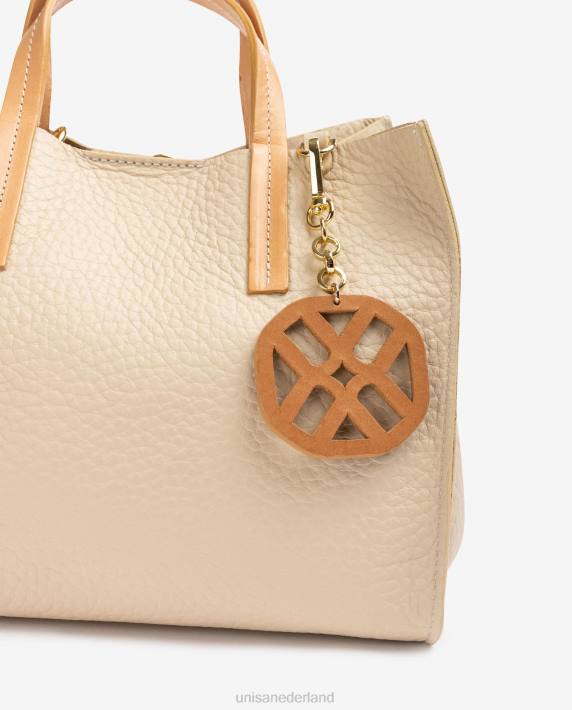 Unisa 02B01163 kleine handtas met een handvat vrouwen beige