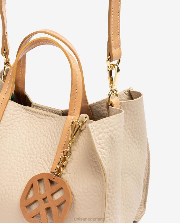 Unisa 02B01163 kleine handtas met een handvat vrouwen beige