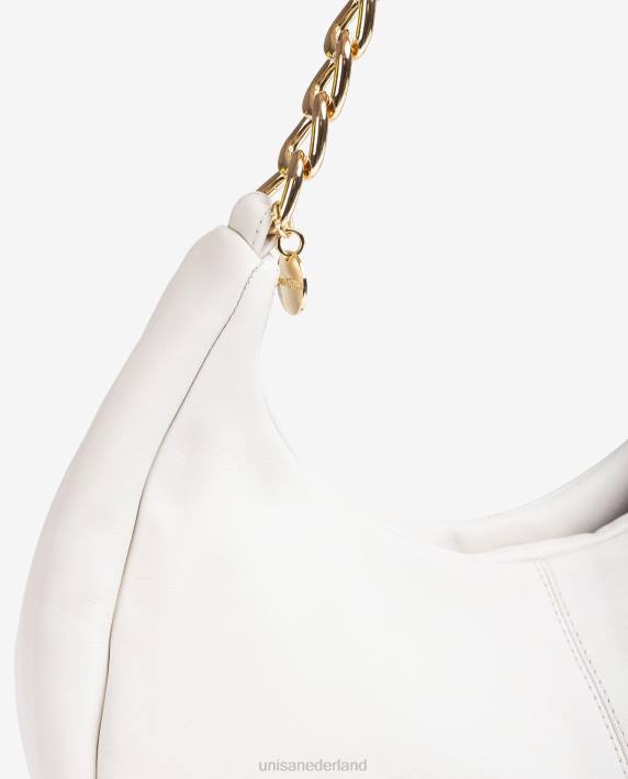 Unisa 02B01168 middelgrote schoudertas vrouwen wit