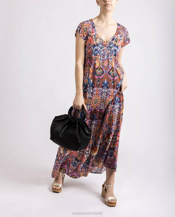 Unisa 02B01178 handtas met ronde handgreep vrouwen zwart