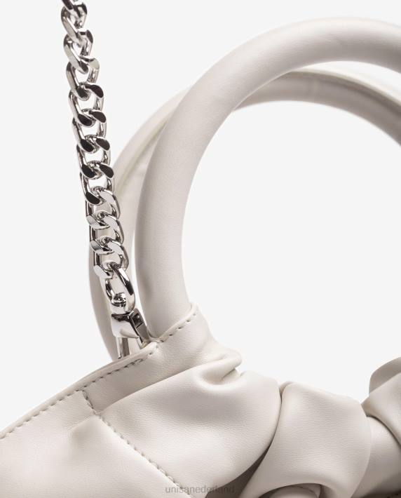 Unisa 02B01180 handtas met ronde handgreep vrouwen wit