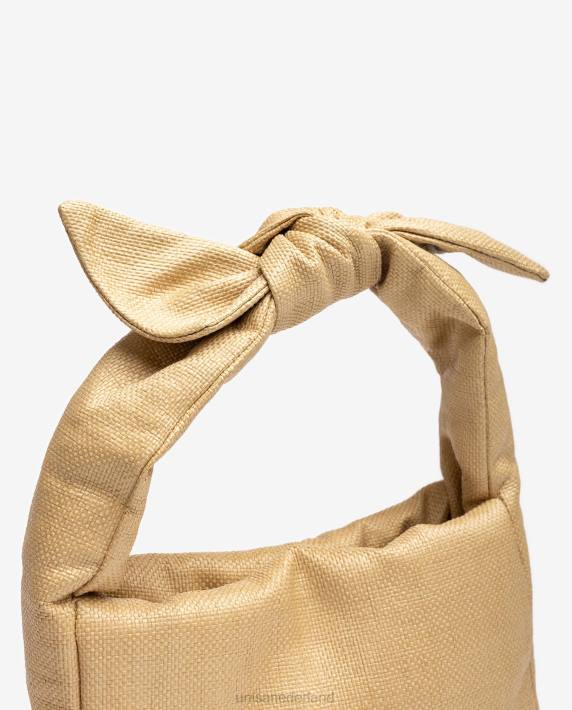 Unisa 02B01319 schoudertas met strik vrouwen mode