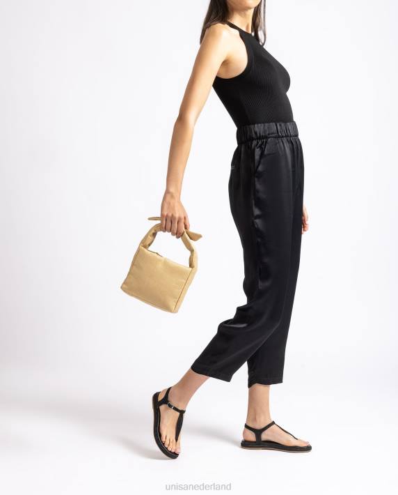 Unisa 02B01319 schoudertas met strik vrouwen mode