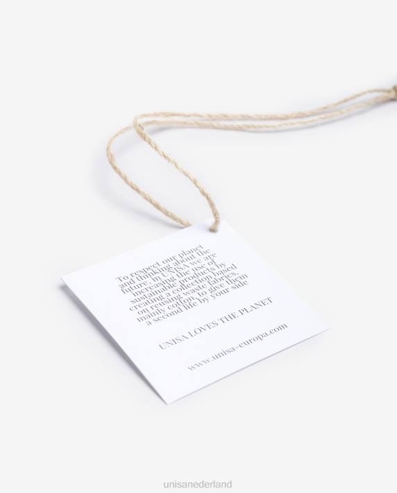 Unisa 02B01094 handtas van gerecyclede stof vrouwen bruin